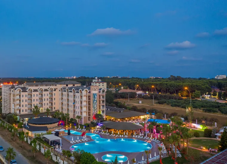 DZ Belek at dusk