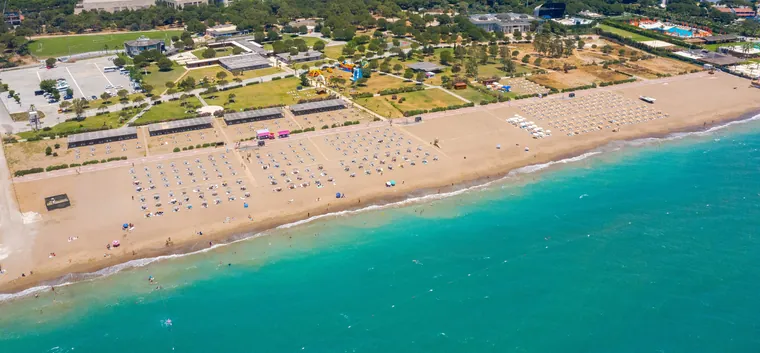 Fine-sand beach