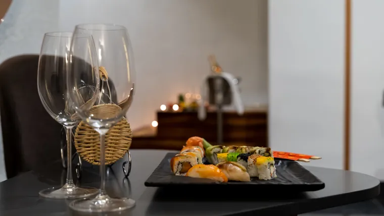 Spa ritual in the VIP suite