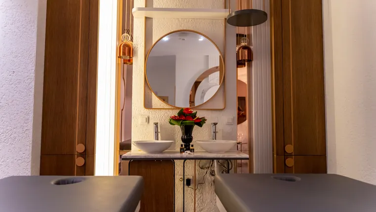 Spa ritual in the VIP suite
