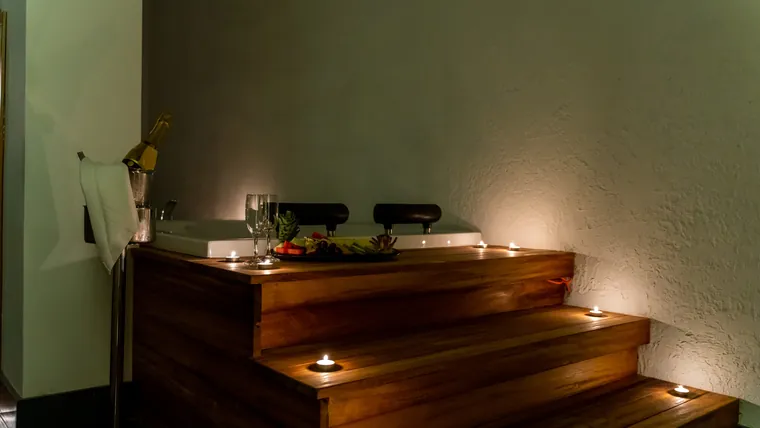 Spa ritual in the VIP suite