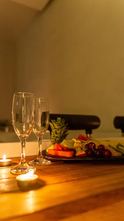 Spa ritual in the VIP suite