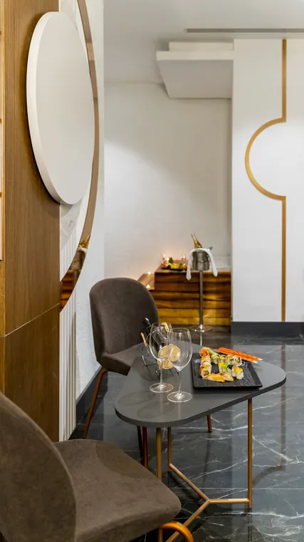 Spa ritual in the VIP suite