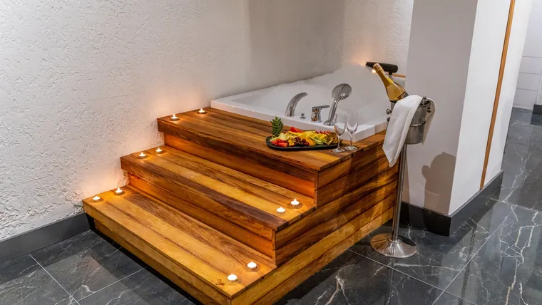Spa ritual in the VIP suite