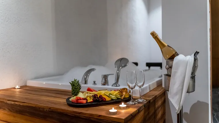 Spa ritual in the VIP suite