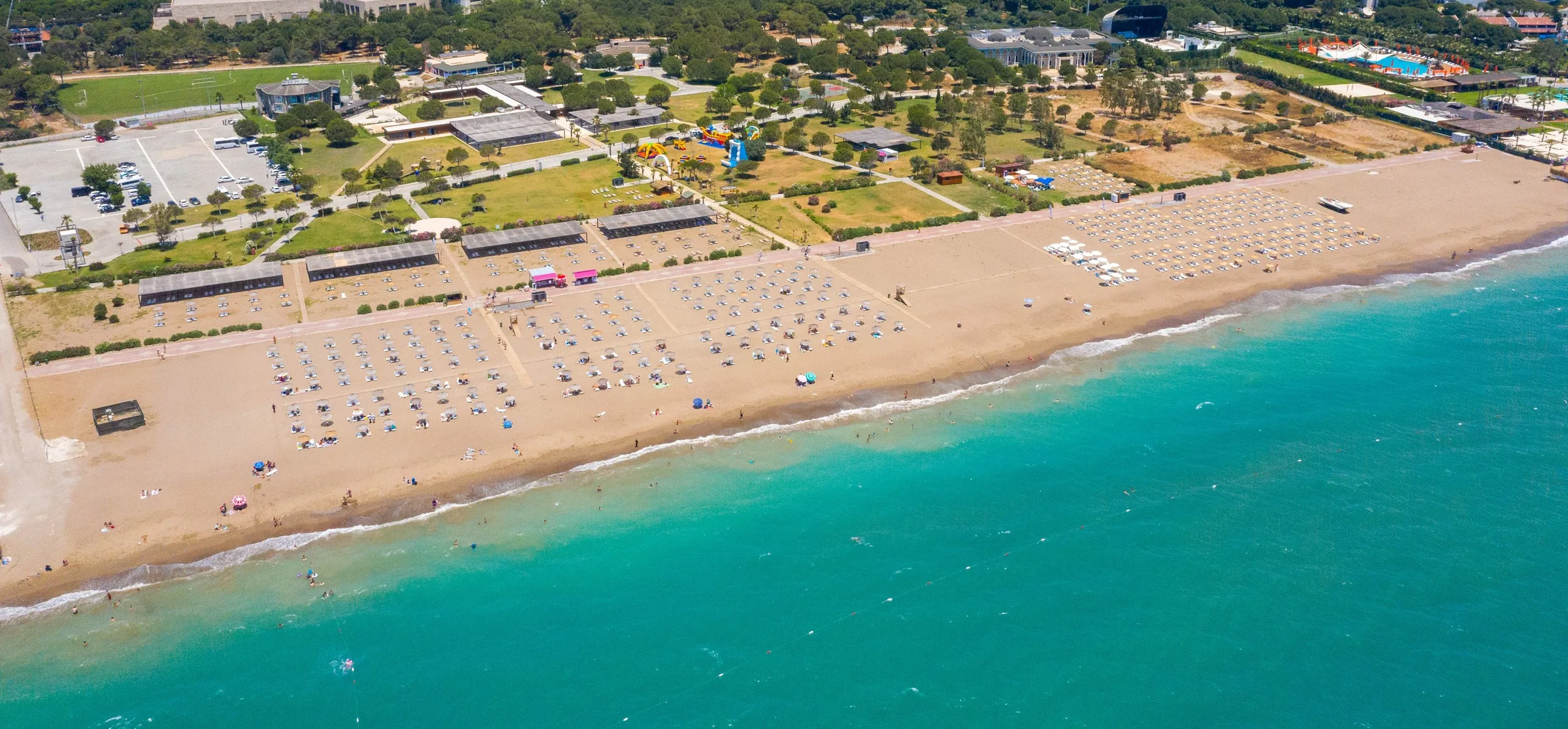 Fine-sand beach